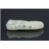 Image 5 : Chinese Hetian White Jade Carved Toggle