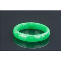 Chinese Green Jadeite Bangle