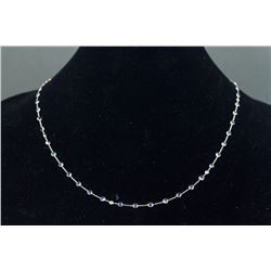 7.5ct Sapphire & 0.25ct Diamond Necklace CRV$4300