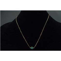 1.25ct Natural Emerald Necklace CRV$2350