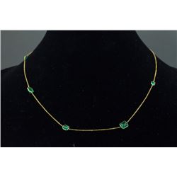 3.6ct Natural Emerald Necklace CRV$7992