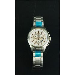 Invicta Silver-tone Sunray Dial Men's Watch