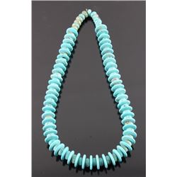 Navajo Discoidal Turquoise Necklace