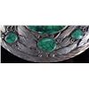 Image 4 : Navajo Sterling Silver & Turquoise Belt Buckle