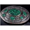 Image 6 : Navajo Sterling Silver & Turquoise Belt Buckle