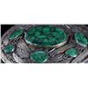 Image 7 : Navajo Sterling Silver & Turquoise Belt Buckle