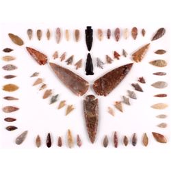 Northern Plains Indian Arrowhead Collection