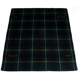 French Cruise Liner Wool Deck Blanket c.1947