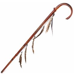 Southern Plains Indian Coup Staff 19th Century