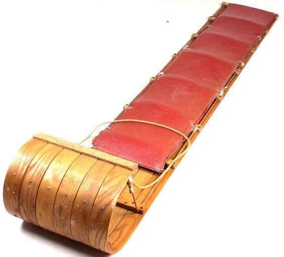 8 Ft. American Acme Co. Wooden Toboggan