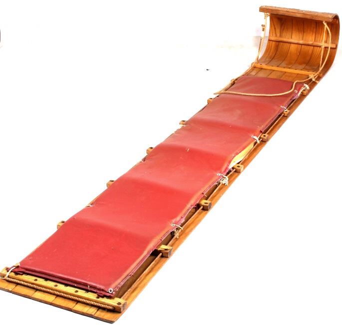 8 Ft. American Acme Co. Wooden Toboggan
