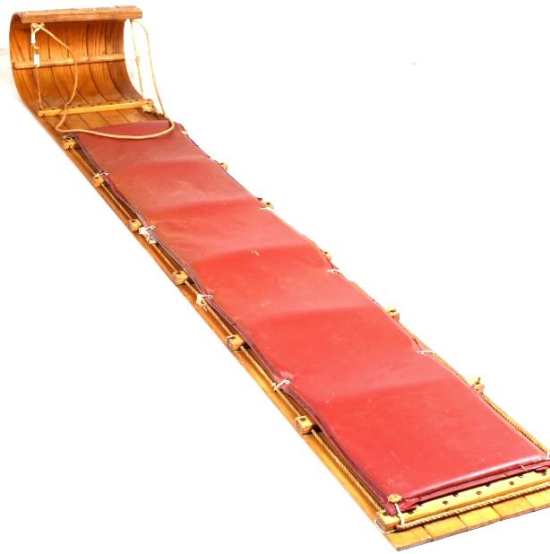 8 Ft. American Acme Co. Wooden Toboggan