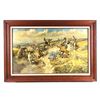 Image 1 : Charles Russell Framed Print on Linen