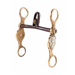 Buermann Hercules Bronze Buffalo Head Horse Bit