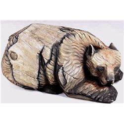 Custom James Haskett Chainsaw Carved Bear