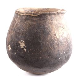 Pre-Columbian Indian Pottery Cooking Vessel
