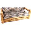 Image 5 : Lodge Framed Natural Finish Futon And Bench