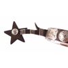 Image 4 : RARE Eddy Hulbert Signed Silver Mounted Spurs