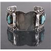 Image 6 : Navajo Watch Bracelet with Stones