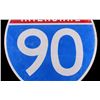 Image 3 : Interstate 90 Shield Highway Sign