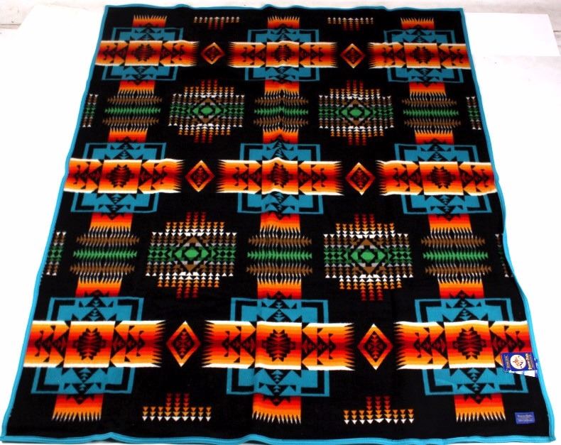 Pendleton Chief Joseph Beaver State Wool Blanket