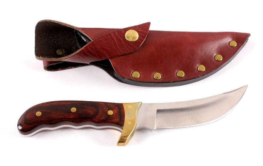 Buck Kalinga Knife with Original Leather Scabbard