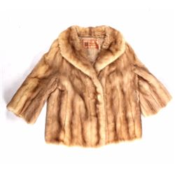 Hollywood Blonde Mink Jacket 1940-1950