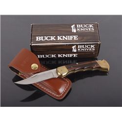 Buck 110 Knife & Original Leather Sheath