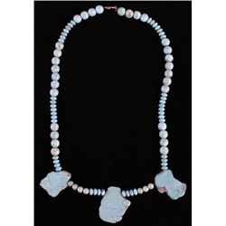 Navajo Turquoise Nugget Necklace