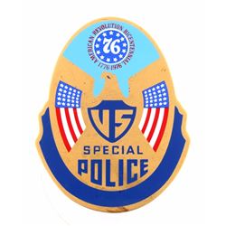 American Revolution Bicentennial Police Badge