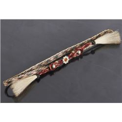 Prison Made Horse Hair Head Band with Silver
