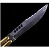 Image 2 : Custom Made Elk Horn Butterfly Knife