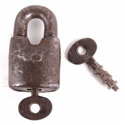 Scandinavian Lock With Two Keys