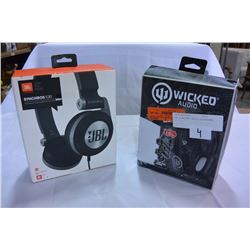 JBL & WICKED AUDIO HEAPHONES