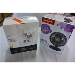 ELECTRIC HEATER & SUNBEAM BLIZZARD FAN