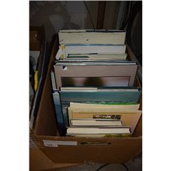 BOX OF HARDCOVER NATURE/ANIMAL BOOKS