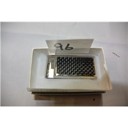 STAINLESS MENS MONEY CLIP RETAIL $120