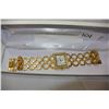Image 1 : PLATED WATCH W/ RHINESTONES