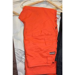 SIZE LARGE RIDE SNOWPANT (RED)
