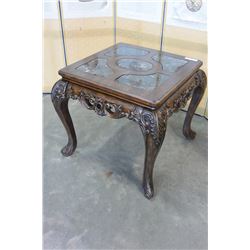 MARBLE INSER DESIGNER END TABLE