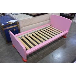 PINK KIDS BED FRAME