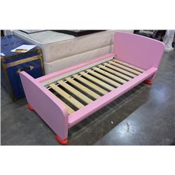 PINK KIDS BED FRAME