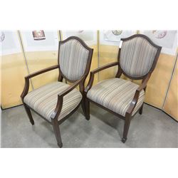 2 MATCHING ARMCHAIRS