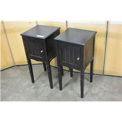 PAIR OF MATCHING CUPBOARDS