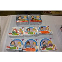 LOT OF DISNEY LITTLE PEOPLE TOYS