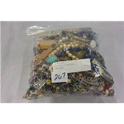 BAG FULL OF WATCHES & JEWELLERY
