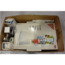 NINTENDO WII W/ ACCESSORIES