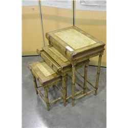 THREE NESTING TABLES