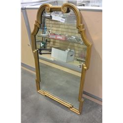 GILT FRAME WALL MIRROR