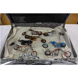 CASE OF MOTORCYLE FIGURES